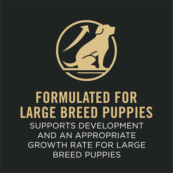 Purina Pro Plan Large Breed Dry Puppy Food, Chicken and Rice Formula - 47 lb. Bag