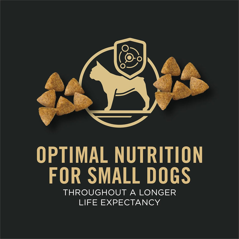 Purina Pro Plan Small Breed Dog Food With Probiotics for Dogs, Shredded Blend Chicken & Rice Formula