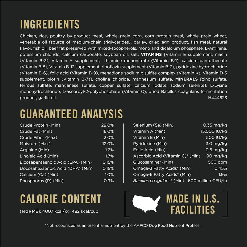 Purina Pro Plan Small Breed Dog Food With Probiotics for Dogs, Shredded Blend Chicken & Rice Formula